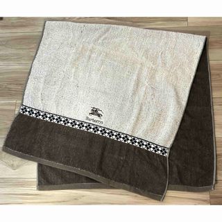 バーバリー(BURBERRY)の新品未使用 BURBERRY バーバリー バスタオル 西川産業 ホースマーク(タオル/バス用品)