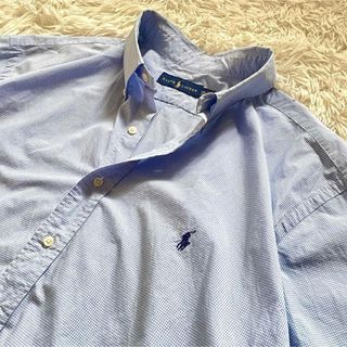ラルフローレン(Ralph Lauren)の【美品】RALPH LAUREN BDシャツ ギンガムチェック オーバーサイズ (シャツ)