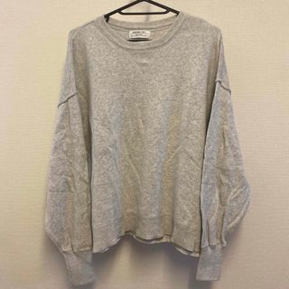 CIAOPANIC TYPY - チャオパニック　スウェットライクニット　フリーサイズ　レディース　ライトグレー