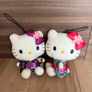 ハローキティ(ハローキティ)のハローキティ 浴衣 ぬいぐるみ(ぬいぐるみ)