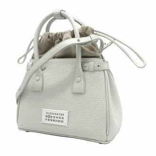 メゾンマルジェラ(Maison Margiela（旧Maison Martin Margiela）)の【新品】メゾンマルジェラ SB3WD0005 P4348 バッグ ハンドバッグ Maison Margiela 11 レザー×コットン 2WAY 肩掛け / 斜め掛け レディース  アウトレット(ハンドバッグ)