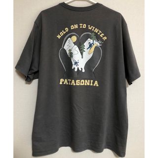 パタゴニア(patagonia)のpatagonia Tシャツ Hold on to winter(Tシャツ/カットソー(半袖/袖なし))
