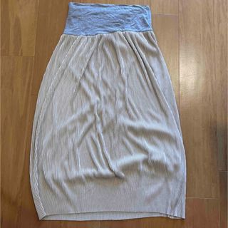 エンジェリーベ マタニティプリーツスカート【妊娠中・授乳期にも使える】