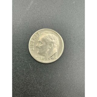 【中古品】アメリカ　ルーズベルト　10セント　銀貨　1963年　コイン　古銭