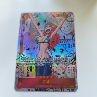 ワンピースカード　ナミ　コミパラ　展示用