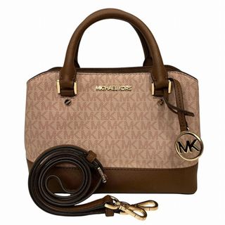 マイケルコース(MICHAEL KORS)のマイケル・コース シグネチャー 35T9GS7S1B 2WAY バッグ ハンドバッグ ショルダーバッグ レディース 送料無料 【中古】【あす楽】(ハンドバッグ)