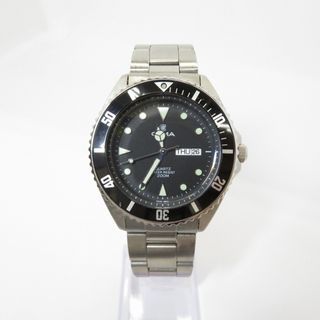【瀬戸大橋店】CYMA | シーマ 中古 腕時計 アナログクオーツ ダイバーズ 9111 シルバー 【131】