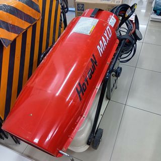 静岡製機株式会社 HG-MAXD レッド 【店頭引取限定】大型機械 ジェットヒーター 静岡製機株式会社　程度B 本体のみ コード式 タンク容量45L 100v キズ・ヨゴレ有