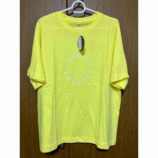 タグ付き 半袖Tシャツ 黄色 3L