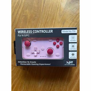 Switch2用 多機能ゲームパッド ミニコントローラー 無線　ピンク(その他)