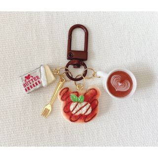 じゃらじゃらキーホルダー  くまさんパンケーキ(キーホルダー/ストラップ)