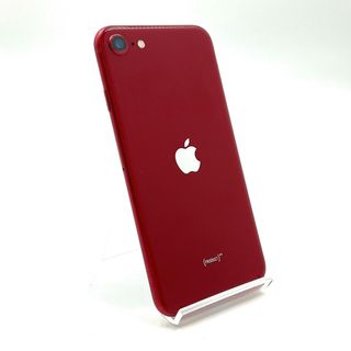アップル(Apple)の【全額返金保証】【最速発送】Apple iPhone iPhone SE（第3世代） 64GB (PRODUCT)RED au SIMフリー 動作確認済(スマートフォン本体)