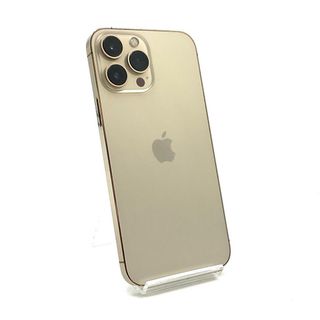 アップル(Apple)の【全額返金保証】【最速発送】Apple iPhone iPhone 13 Pro Max 256GB ゴールド Softbank 動作確認済(スマートフォン本体)