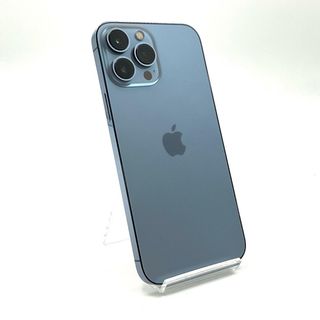 アップル(Apple)の【全額返金保証】【最速発送】Apple iPhone iPhone 13 Pro Max 256GB シエラブルー SIMフリー 美品 動作確認済(スマートフォン本体)