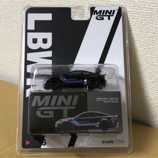 MINI GT ミニGT　LBWK　BMW M4  ブラック w/ Mストライプ(ミニカー)