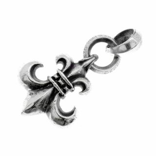 クロムハーツ(Chrome Hearts)のクロムハーツ CHROME HEARTS 【 BS FLUER w BALE 】 BSフレア Wベイル ネックレス トップ　42153(ネックレス)