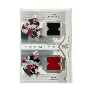 UPPER DECK NHLカード PREMIER NICO HISCHIER JACK HUGHES DEVILS 22/99 #PD-HH 送料無料 中古 IT1