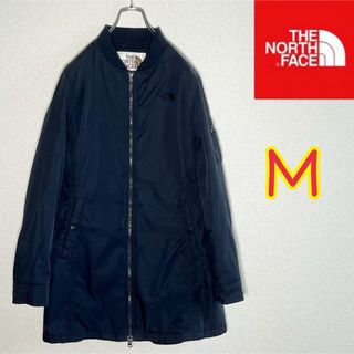 ザノースフェイス(THE NORTH FACE)のノースフェイス　キルティングコート　中綿コート　ブラック　レディースM(ロングコート)