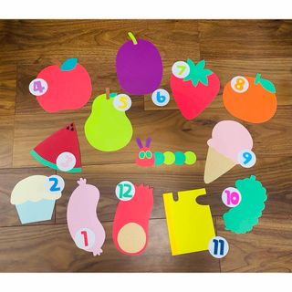 はらぺこあおむし　誕生日表　保育　壁面
