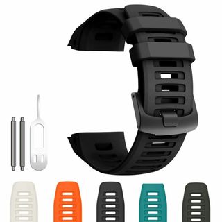 【特価商品】GARMIN ガーミン Instinct ベルト バンド シリコン製(その他)