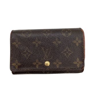 ♪♪LOUIS VUITTON ルイヴィトン モノグラム ポルト モネ・ビエ トレゾール CT0064 2つ折り財布 M61730