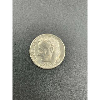 【中古品】アメリカ　ルーズベルト　10セント　銀貨　1975年　コイン　古銭