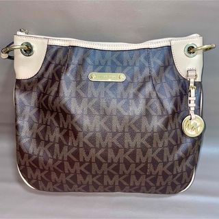 マイケルコース(MICHAEL KORS)のMICHAEL KORS 2WAYレザーバッグ ピンクベージュ(ハンドバッグ)
