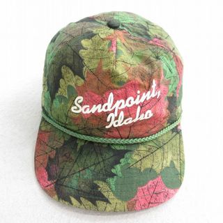 中古 JAN BAR キャップ 90年代 90s Sandpaint USA製 緑他 グリーン 【spe】 25jul28(ニット帽/ビーニー)