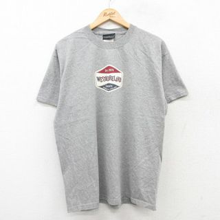XL★古着 半袖 ビンテージ Tシャツ メンズ 00年代 00s WESTMORELAND クルーネック グレー 霜降り 25jul28 中古(Tシャツ/カットソー(半袖/袖なし))