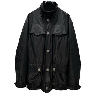 アルマーニジーンズ(ARMANI JEANS)のARMANI JEANS シリコンコーティング中綿ファイアーマンジャケット アウター ダウン 90s 00s Archive アルマーニジーンズ(カバーオール)