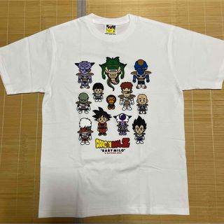 アベイシングエイプ(A BATHING APE)のAPE BAPE DRAGON BALL Z ドラゴンボール　tシャツ M 白(Tシャツ/カットソー(半袖/袖なし))