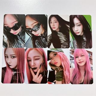 エスパ(aespa)のaespa エスパ Whiplash 8種セット コンプリート(アイドルグッズ)
