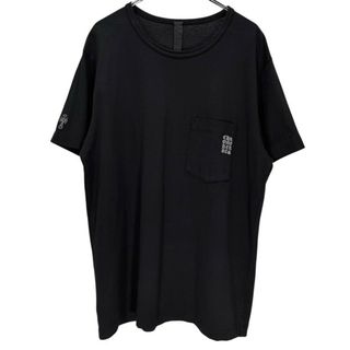 クロムハーツ(Chrome Hearts)のCHROME HEARTS 22SS GRP Y NOT LIGHT WORK TEE クロスロゴ刺繍クルーネックポケットTシャツ カットソー Tee クロムハーツ(Tシャツ/カットソー(半袖/袖なし))