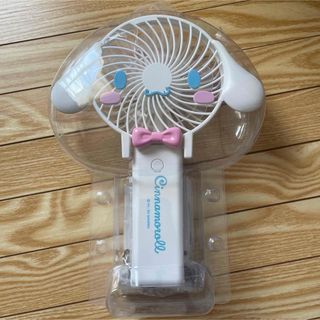 サンリオ(サンリオ)のシナモンロール　ハンディファン2WAY使用(キャラクターグッズ)