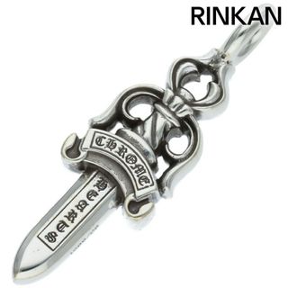 クロムハーツ(Chrome Hearts)のクロムハーツ  DOUBLE DAGGER/ダブルダガー ペンダント/シルバーネックレストップ メンズ(ネックレス)