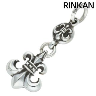 クロムハーツ(Chrome Hearts)のクロムハーツ  1BALL BS FLEUR/1ボールBSフレアチャーム チャーム/シルバーネックレストップ メンズ(ネックレス)