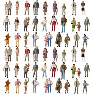 【特価商品】Eve model 60個入 情景コレクション 人間 人形 人物 人