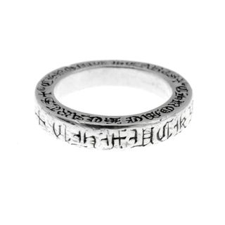 クロムハーツ(Chrome Hearts)のクロムハーツ CHROME HEARTS 【 3mm SPACER FUCK YOU 】 スペーサー ファックユー シルバー リング　h4932(リング(指輪))