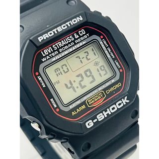 【電池交換済】G-SHOCK×リーバイス 1000限定 LVGS-5600(腕時計(デジタル))