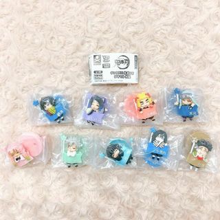 鬼滅の刃 デコラPIC 鬼滅の刃ぱすてる 柱編 全9種 フルコンプ