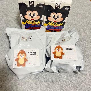 チップアンドデール(チップ&デール)のディズニー　ポップマート チップとデール　ぬいぐるみ 2点セット(ぬいぐるみ)