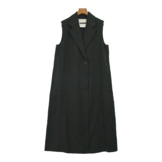 ジルサンダー(JIL SANDER)のJIL SANDER ジルサンダー コート（その他） S 黒 【古着】【中古】【送料無料】(その他)