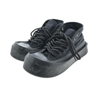 ボッテガヴェネタ(BOTTEGA VENETA)のBOTTEGA VENETA ボッテガベネタ スニーカー 26cm 黒 【古着】【中古】【送料無料】(スニーカー)