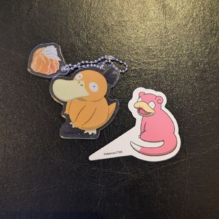 コメダ珈琲×ポケモン コダック オリジナルチャーム(キャラクターグッズ)