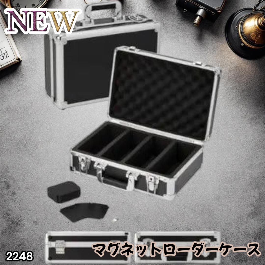 専用　マグネットローダーつき　究極完全態グレートモス　25th 2248 マグネットローダー専用ケース 黒 ※一部地域離島別途配送料