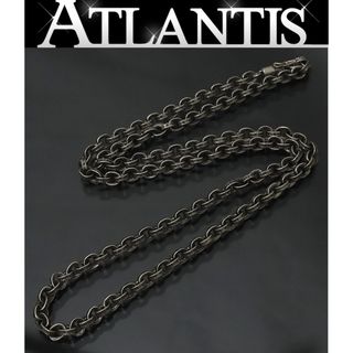 クロムハーツ(Chrome Hearts)のCHROME HEARTS 銀座店 クロムハーツ ペーパーチェーン ネックレス 24インチ メンズ シルバー SV925 99736(ネックレス)