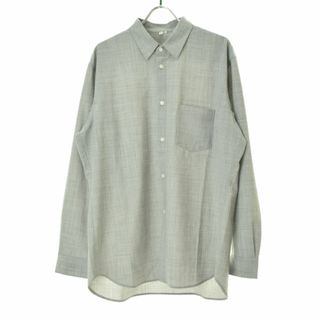 ムジルシリョウヒン(MUJI (無印良品))の【無印良品】LABO ウールブレンド レギュラーカラー長袖シャツ(シャツ)