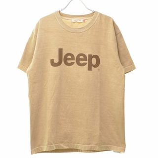 【GOODROCKSPEED】25SS 25070587004510 AP STUDIO 取扱い Jeep LOGO Tsh半袖Tシャツ(Tシャツ(半袖/袖なし))