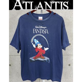 SAINT MICHAEL 銀座店 セント マイケル 25SS DNF SS TEE / FANTSIA ディズニー ファンタジア Tシャツ 半袖 メンズ size:L ネイビー 99840(Tシャツ/カットソー(半袖/袖なし))