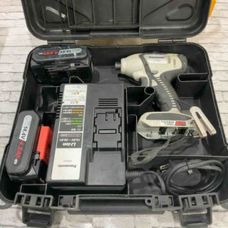 ★パナソニック(Panasonic) コードレスインパクトドライバー EZ7544LS2S-B【川口店】(工具)